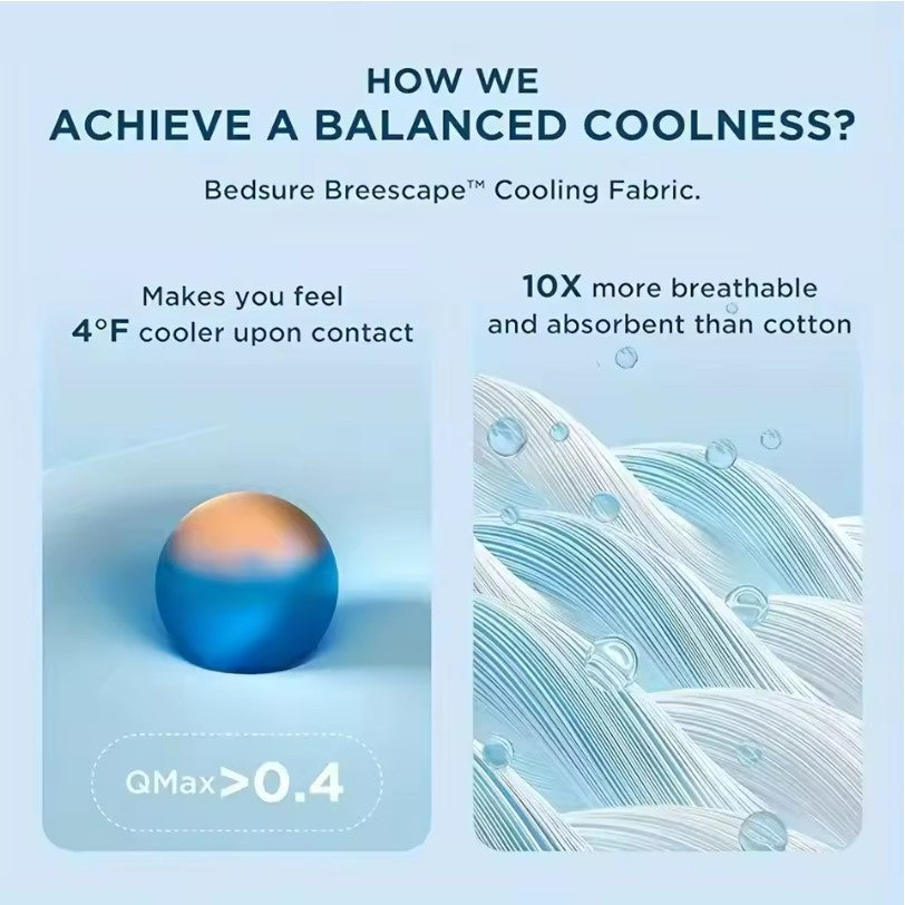 Cooling Blanket – Soft, Breathable, Lightweight Summer Quilt