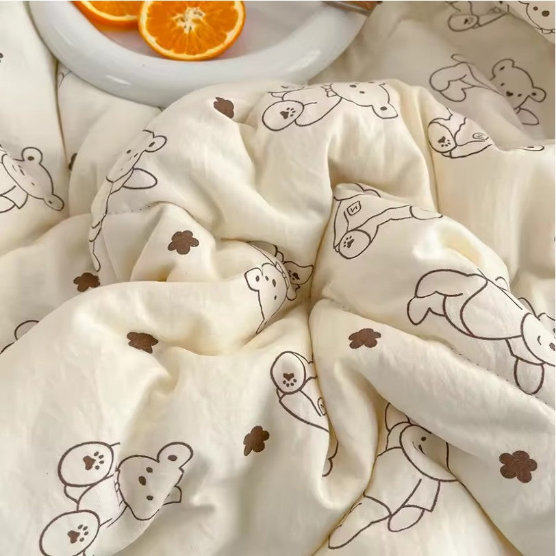 Double Gauze Summer Quilt – Soft & Lightweight Blanket